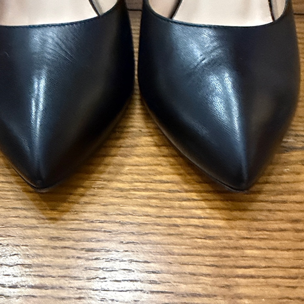 Gucci Black Sylvie Slingback Heels - Picture 4 of 11